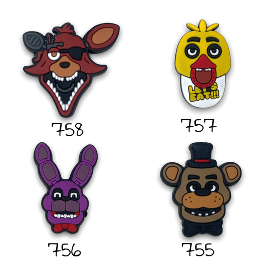 Five Nights Silicone Charm