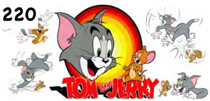 220 Tom & Jerry UV DTF Wrap