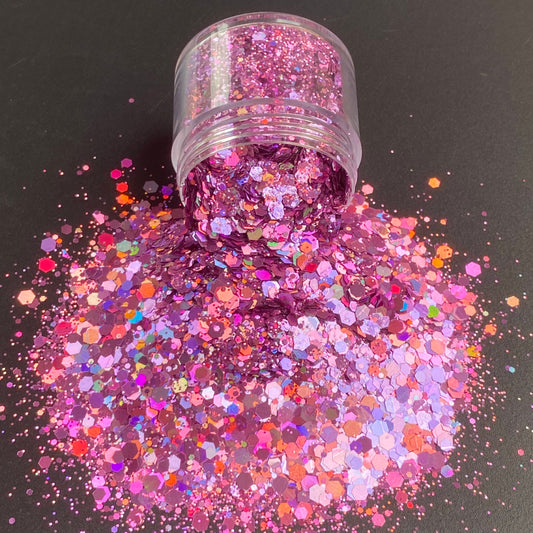 Wild Orchid Chunky Mix Glitter