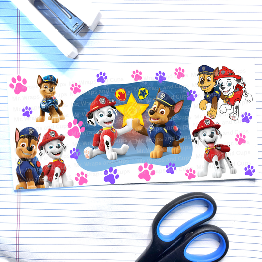 345 Police Dog 16oz Wrap (Exlusive)