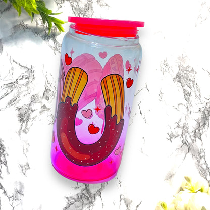 Elote Concha Churro Valentines Cup (RTS)