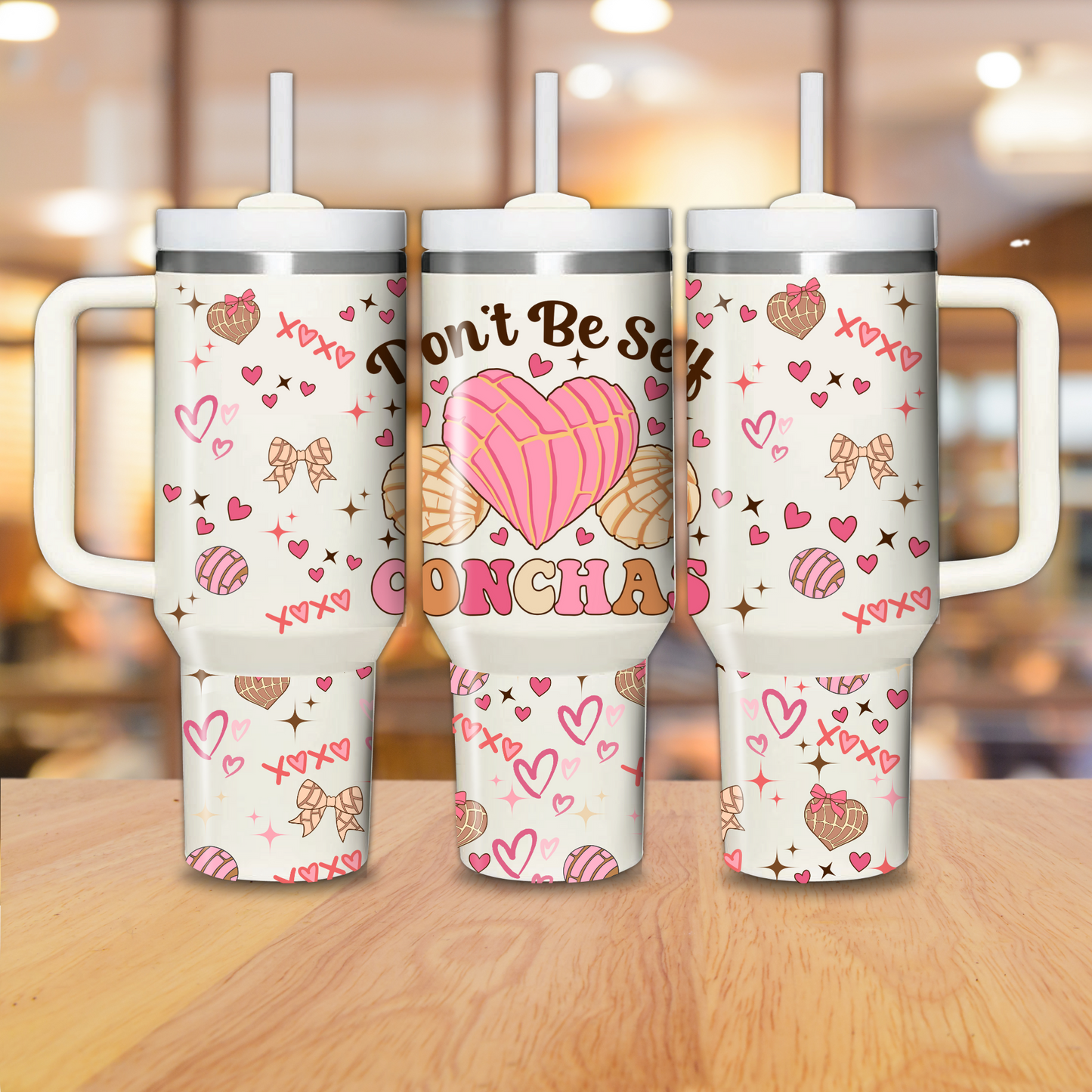 RTS Don’t Be Self Conchas 40oz Tumbler