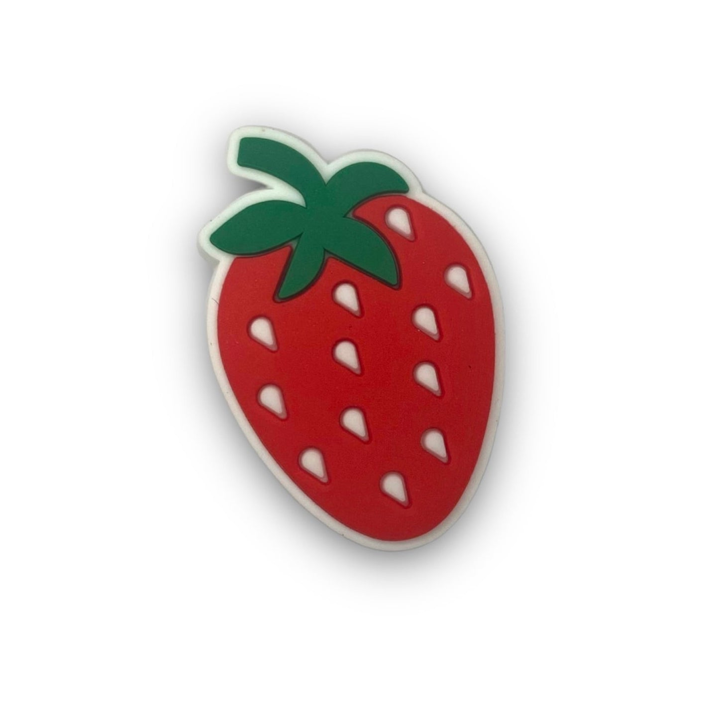 Strawberry Silicone Charm