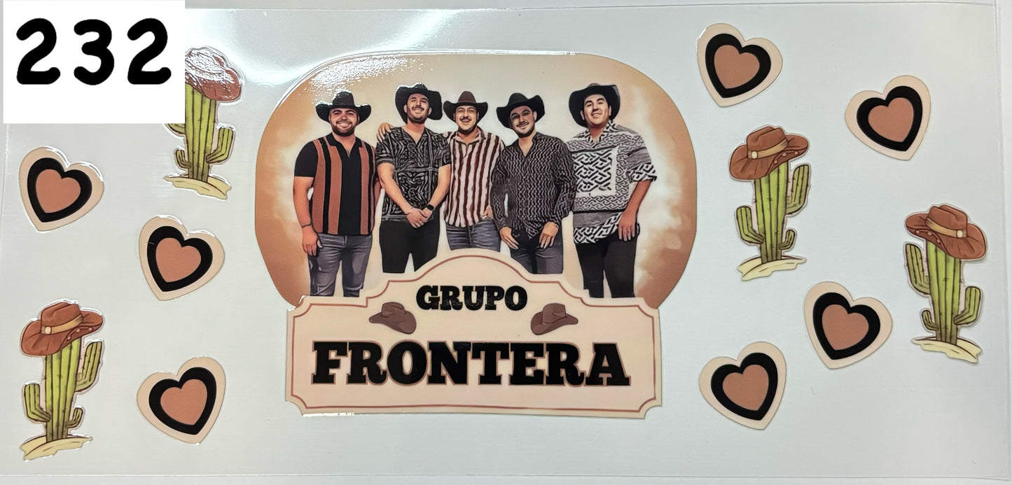 232 Grupo Frintera UV DTF Wrap