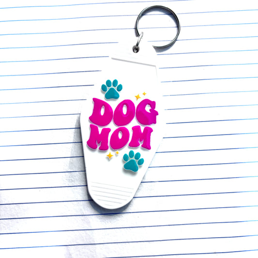 024 Dog Mom Motel Keychain Decal