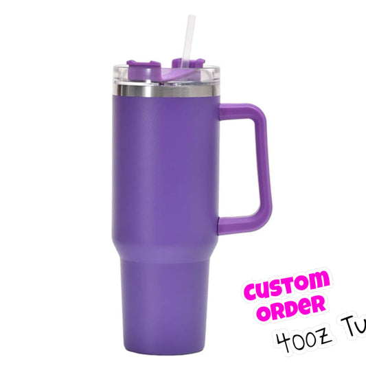 Custom 40oz Tumbler