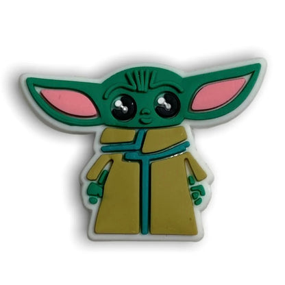 Baby Yoda Alien Silicone Charm