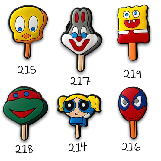 Paleta Popsicle Silicone Charm