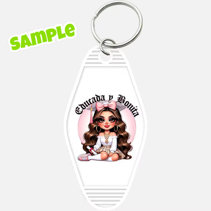 009 Tacos Valentine Keychain Decal