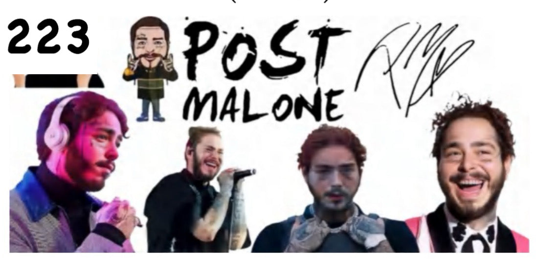 223 Post Malone UV DTF Wrap