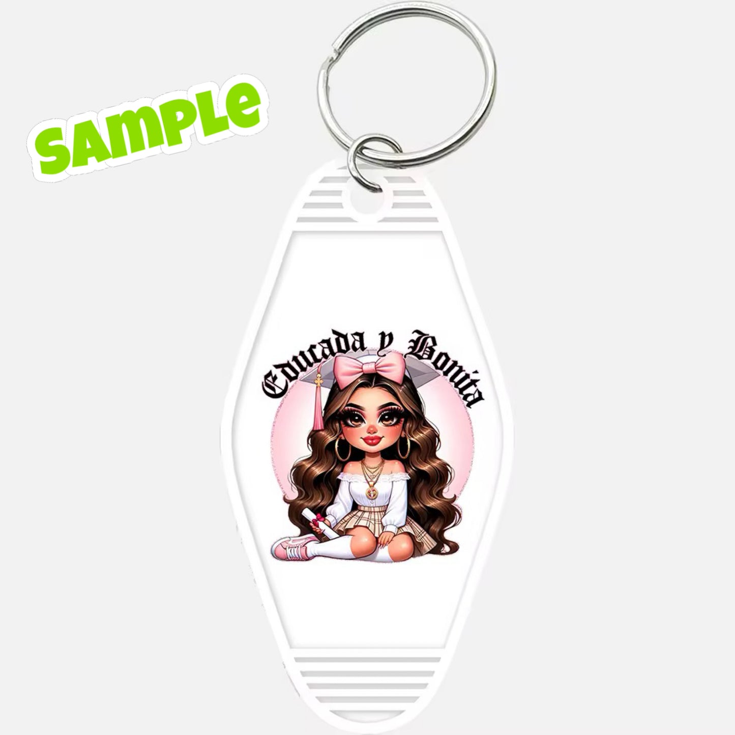 008 Be My Valentina Valentine Keychain Decal