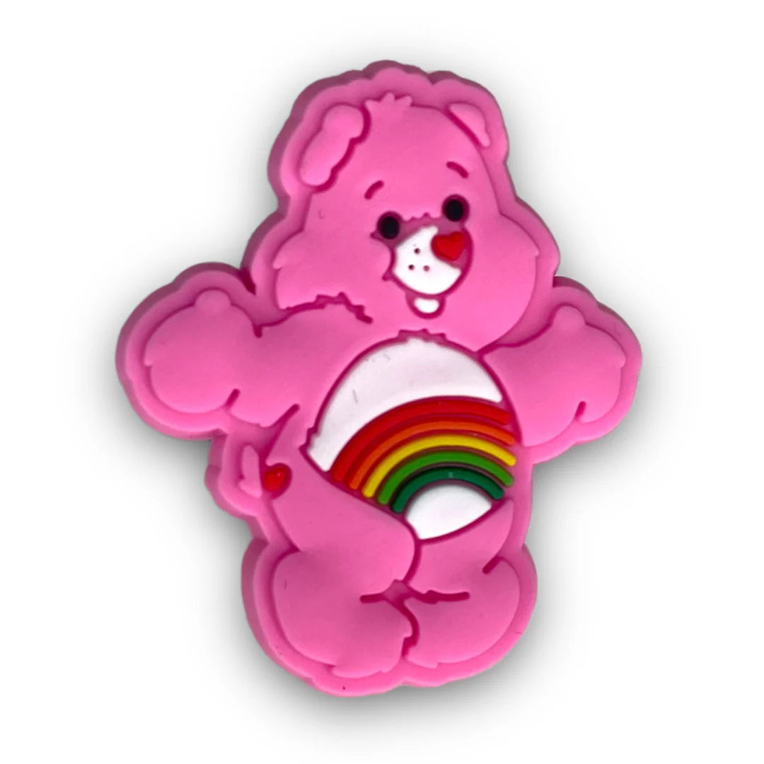 Rainbow Bears Silicone Charm