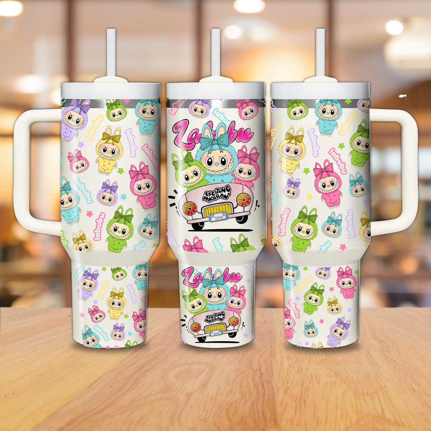 RTS Labubu Car 40oz Tumbler