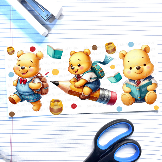 P 633 Pooh School 16oz Wrap (Exclusive)