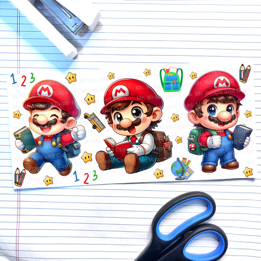 P 638 Mario School 16oz Wrap (Exclusive)