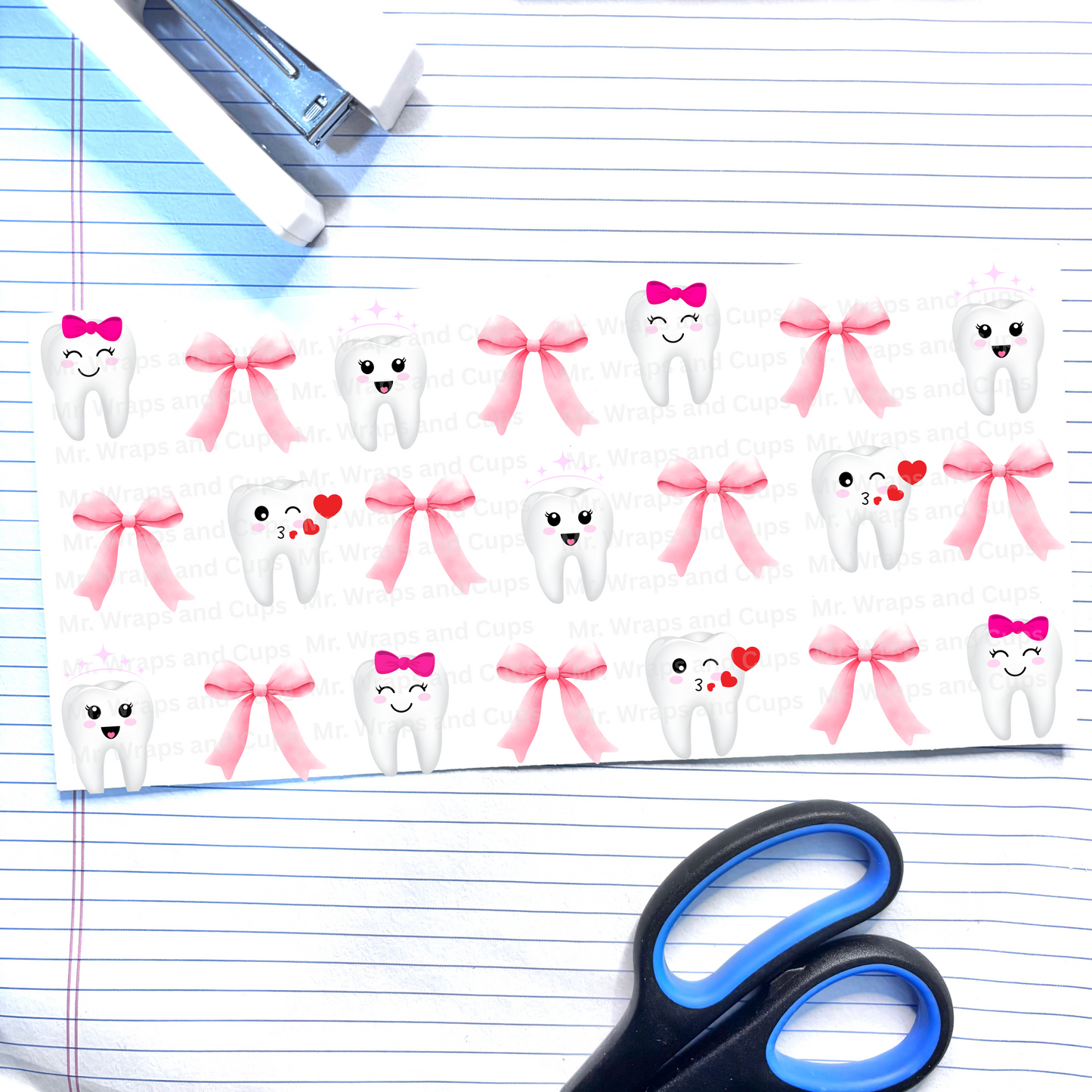P 654 Pink Molar Dentist 16oz Wrap (Exclusive)