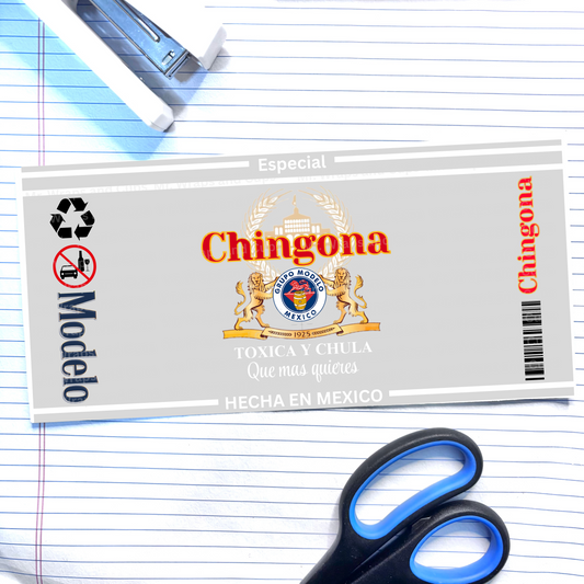 P 662 Chingona Beer 16oz Wrap (Exclusive)