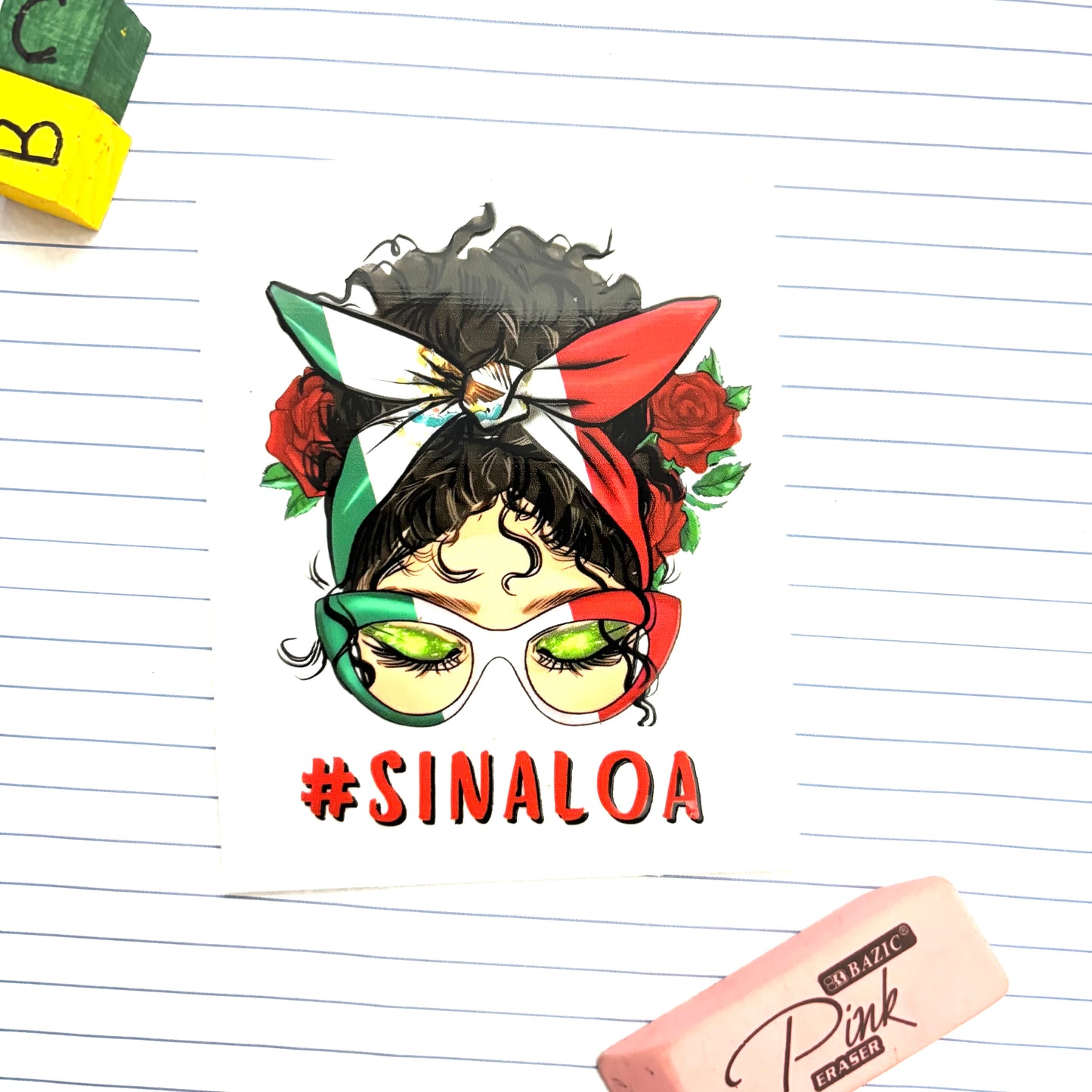 508 B - Girl Sinaloa Decal