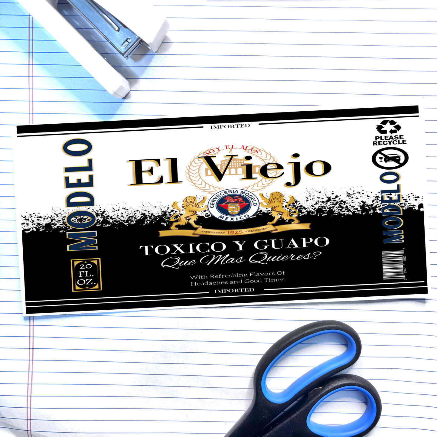 663 El Viejo Modelo 16oz Full Wrap (EXCLUSIVE)