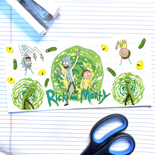P-673 Rick & Morty 16oz Wrap