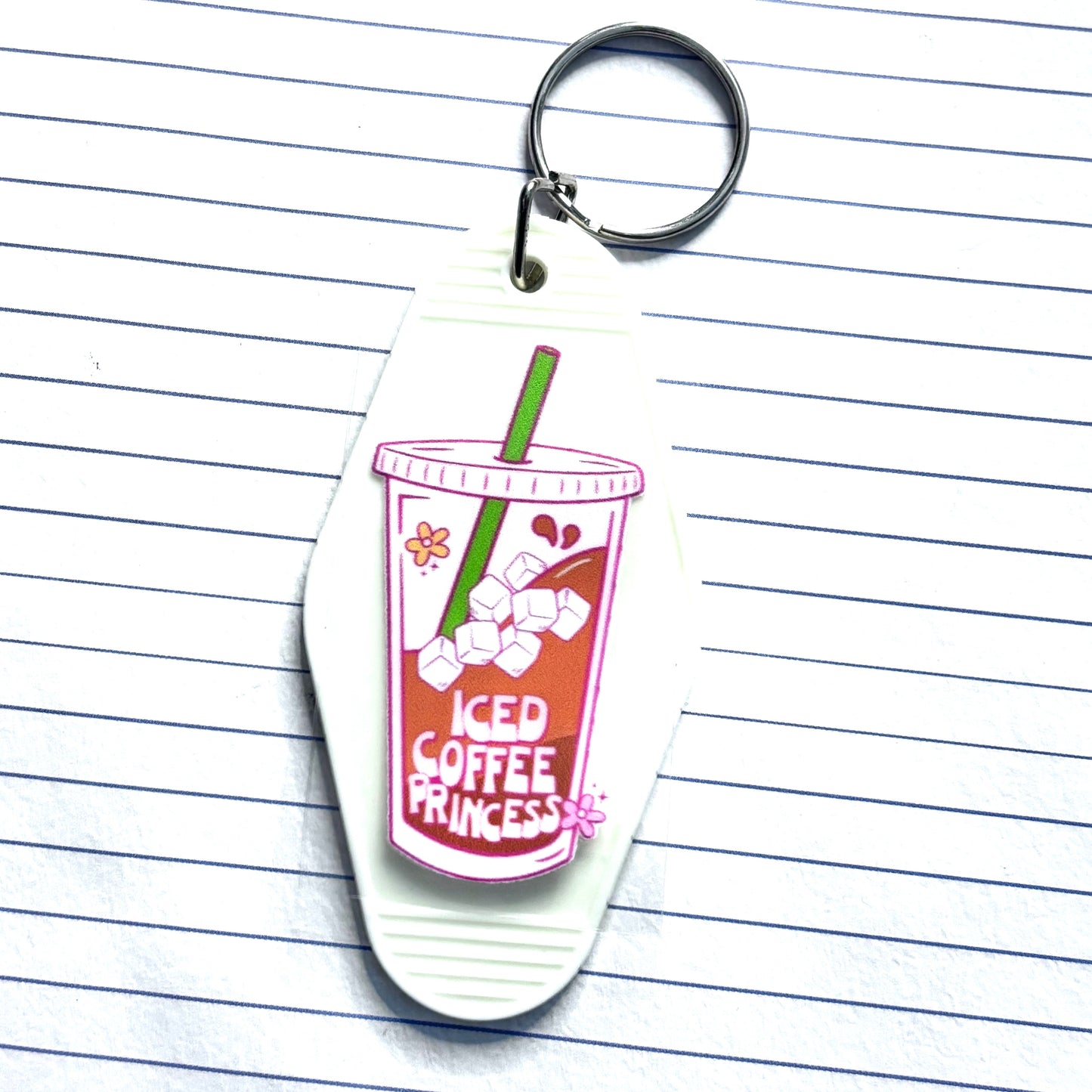 015 Iced Coffee Proncess Motel Keychain Decal