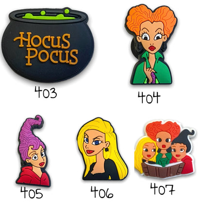 Hocus Pocus Halloween Silicone Charms