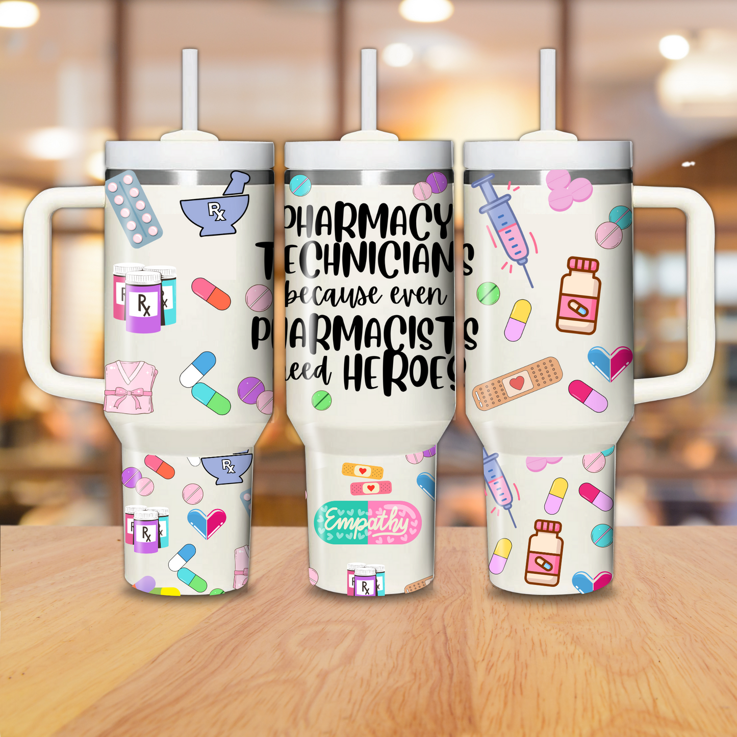 RTS Don’t Be Self Conchas 40oz Tumbler