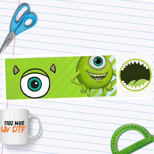 006 Mug Mike UV DTF Wrap