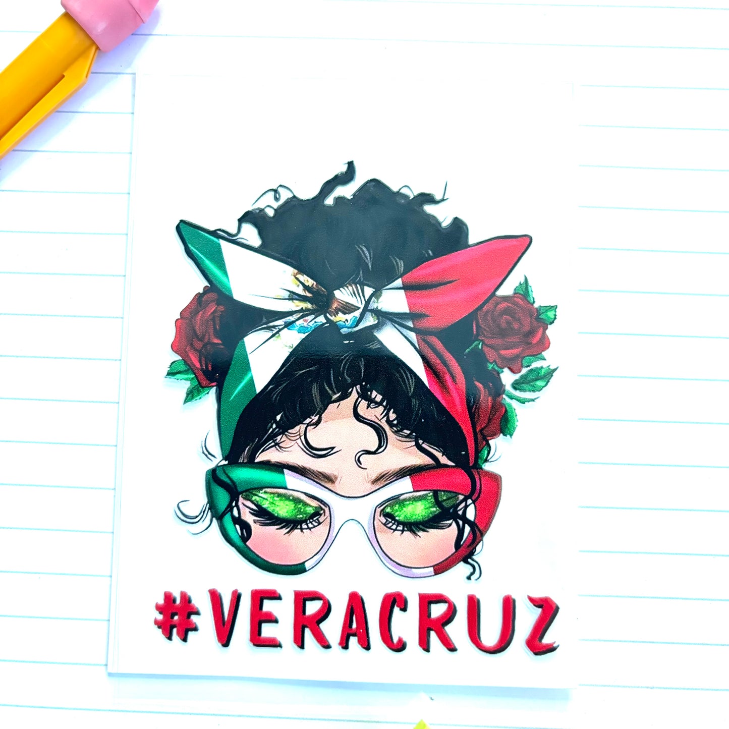 456-B Girl Veracruz Decal (EXCLUSIVE)