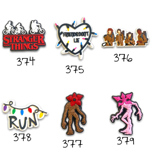 Stranger Things Silicone Charms