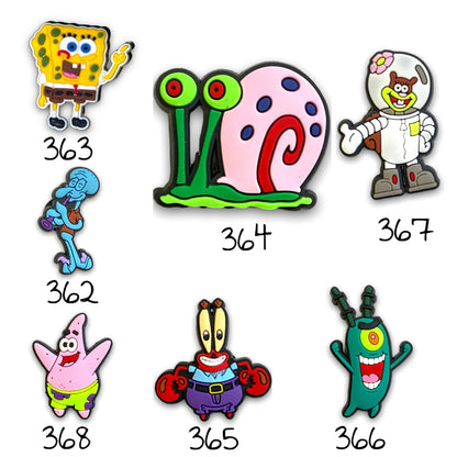 Sponge Bob Friends Silicone Charm