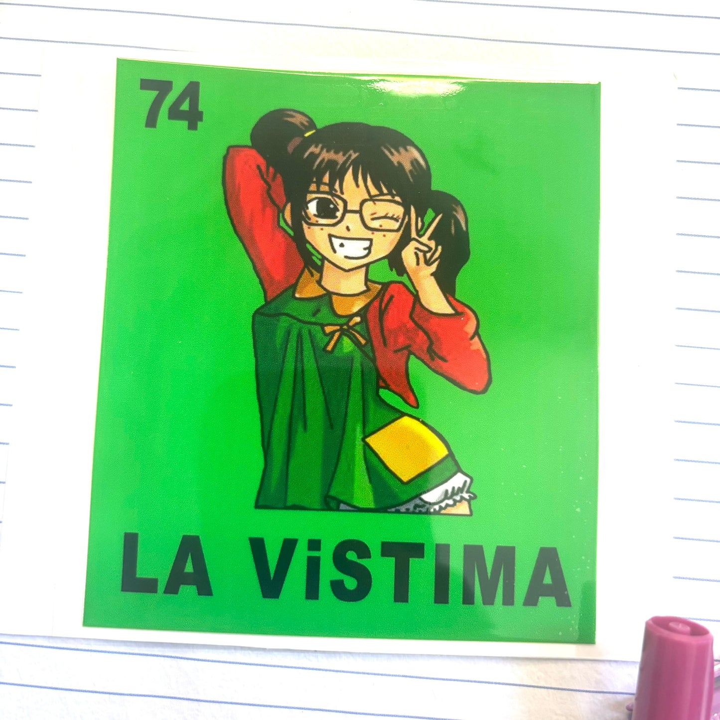 428-B La Vistima Chilindrina Decal