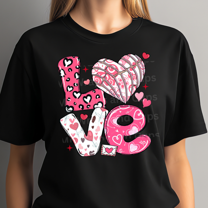 RTS- LOVE Valentine's Shirt