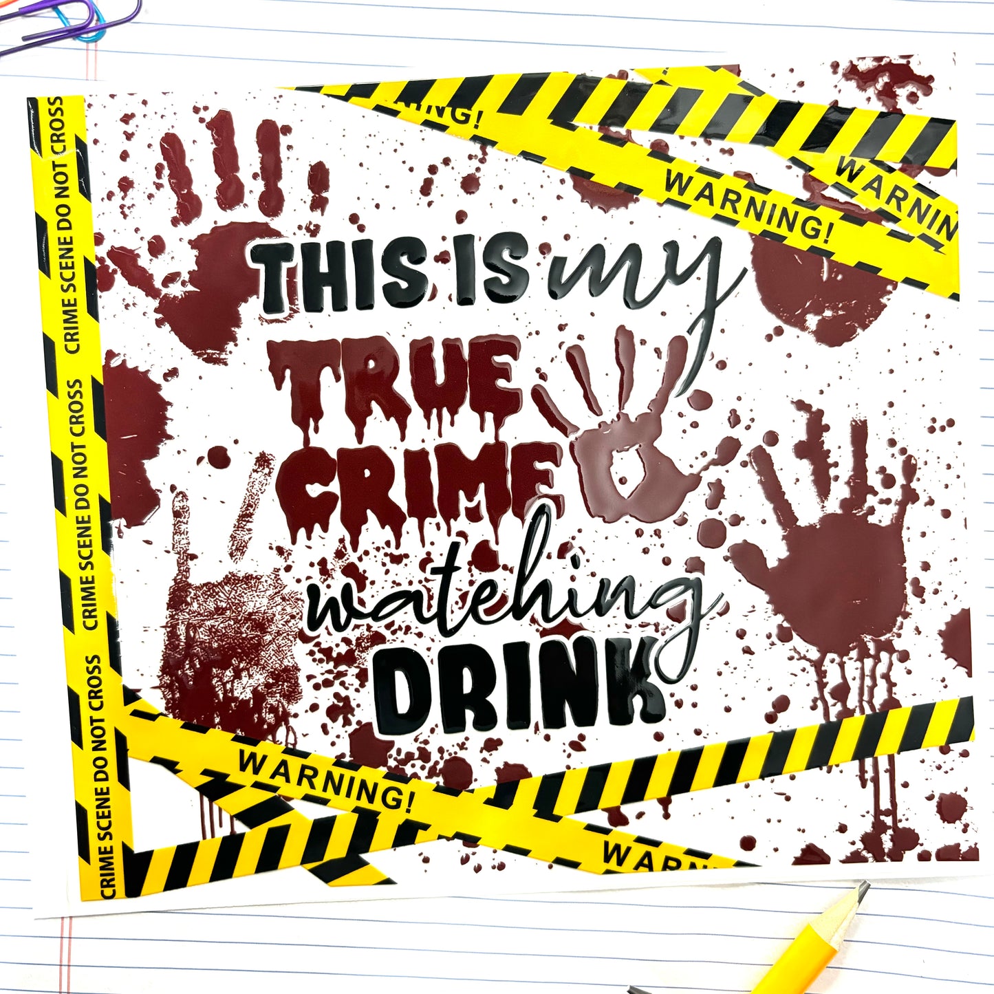 O - True Crime 20oz Wrap