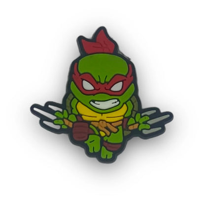 Ninja Turtle Silicone Charm