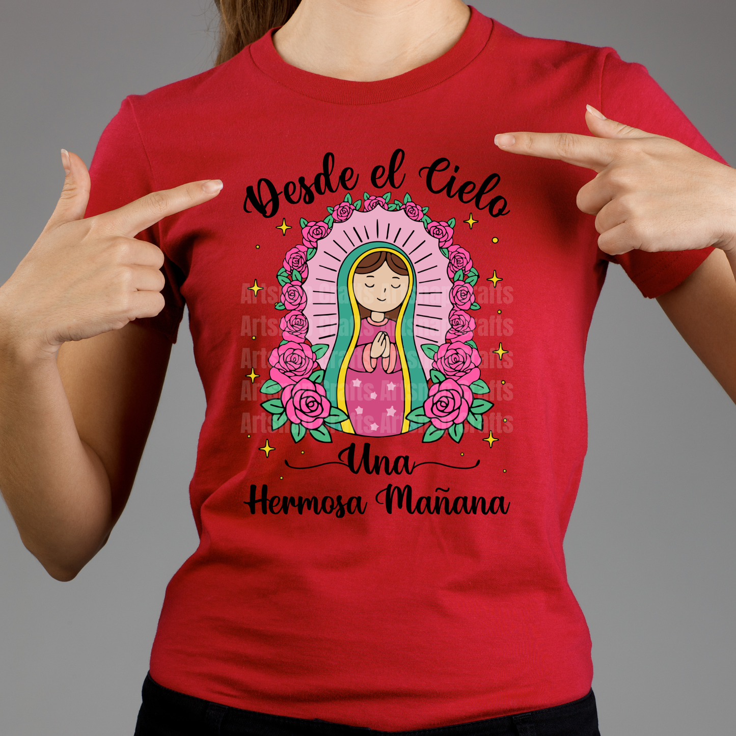 RTS Desde El Cielo Virgin Mary Shirt