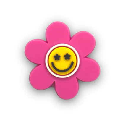 Happy Flower Silicon Charm