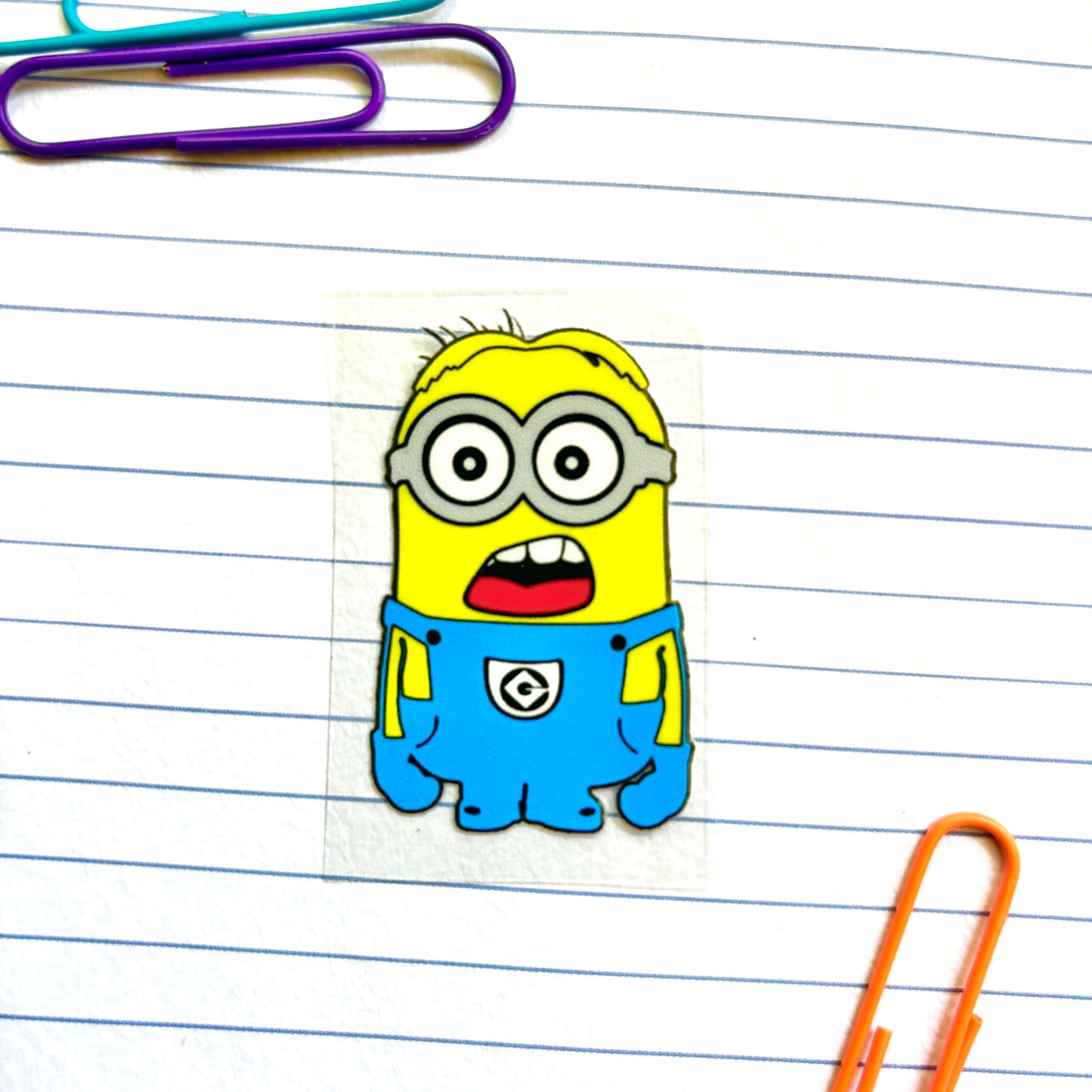 003 Keychain Decal Minion