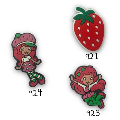 Strawberry Silicone Charm