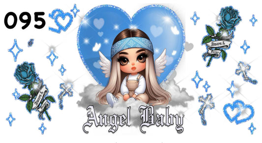 095 Angel Baby UV DTF Wrap