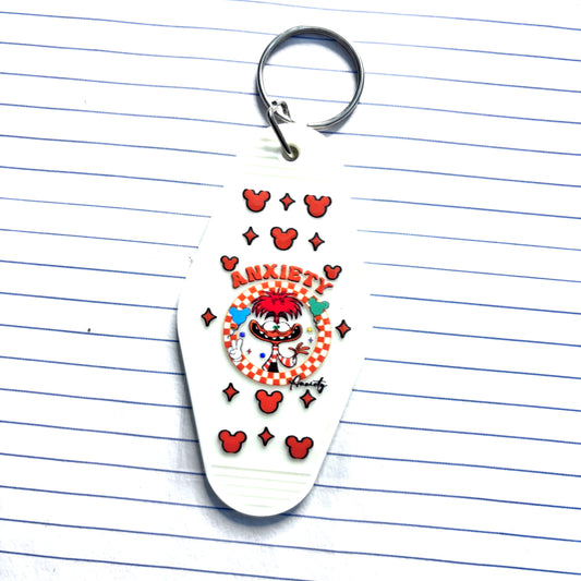 021 Anxiety Motel Keychain Decal