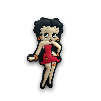 Betty Boop Silicone Charm