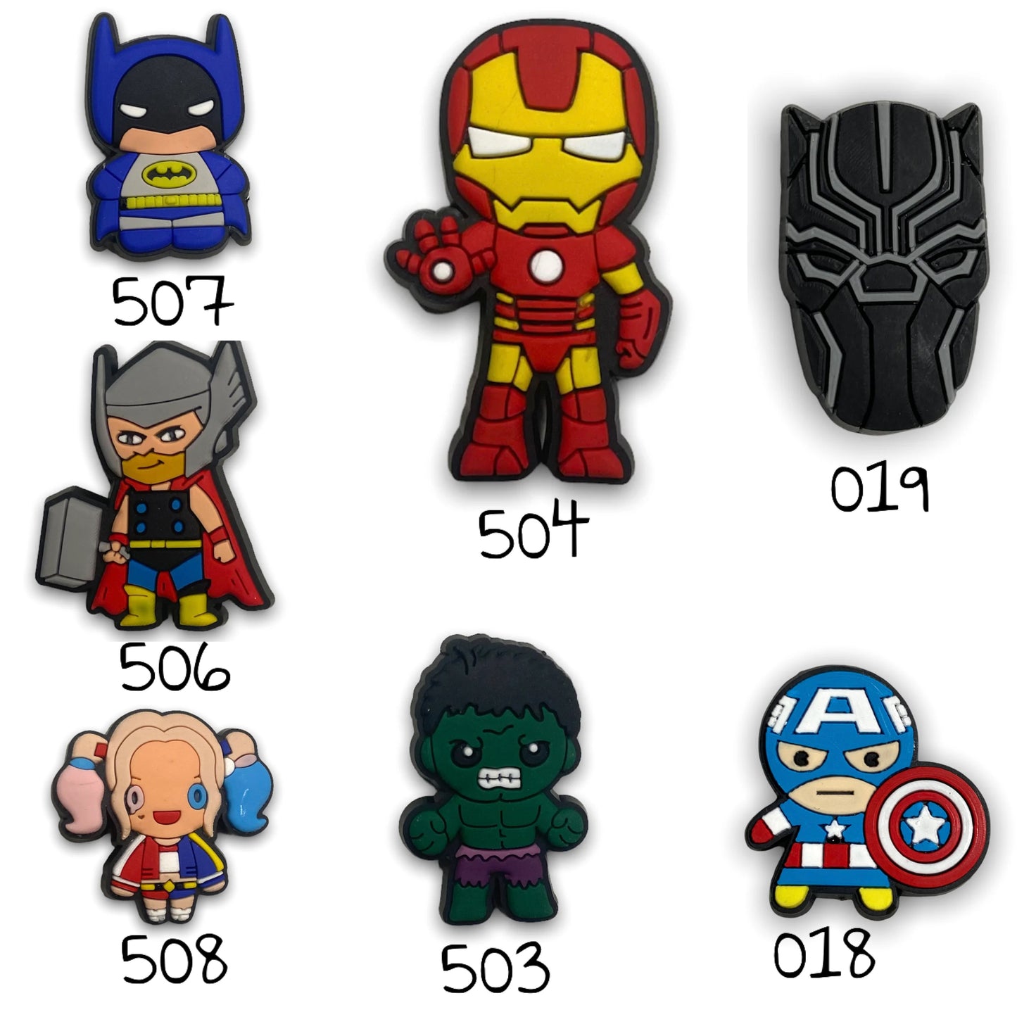 Super Hero’s Silicone Charm