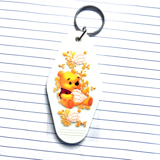 017 Concha Pooh Motel Keychain Decal