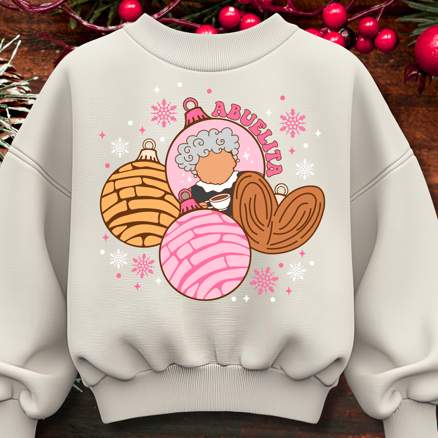 RTS-Concha Abuelita Christmas Crewneck