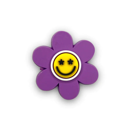 Happy Flower Silicon Charm