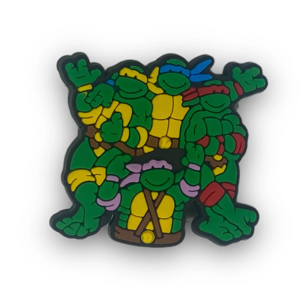 Ninja Turtle Silicone Charm