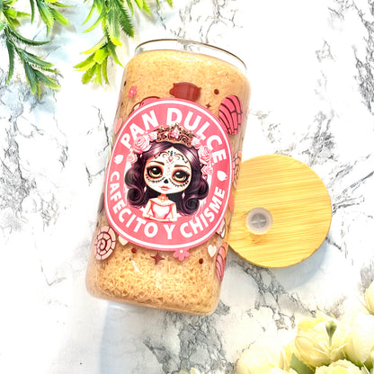 Pan Dulce Cafecito y Chisme Snowglobe Cup (RTS)