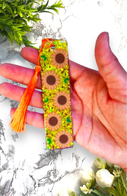 Sun Flower Bookmark (RTS)