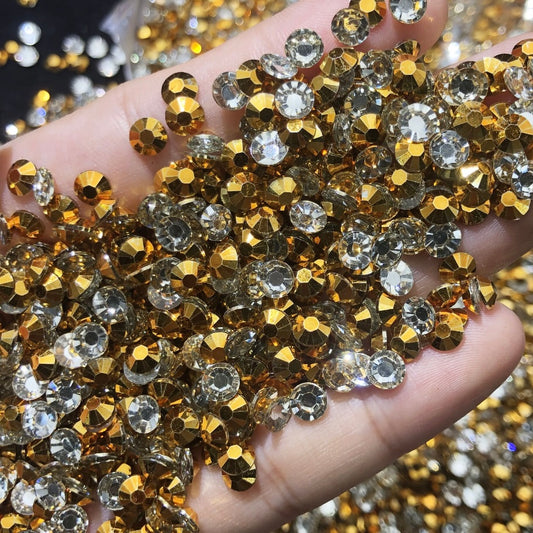 Gold Ore Rhinestone Bag